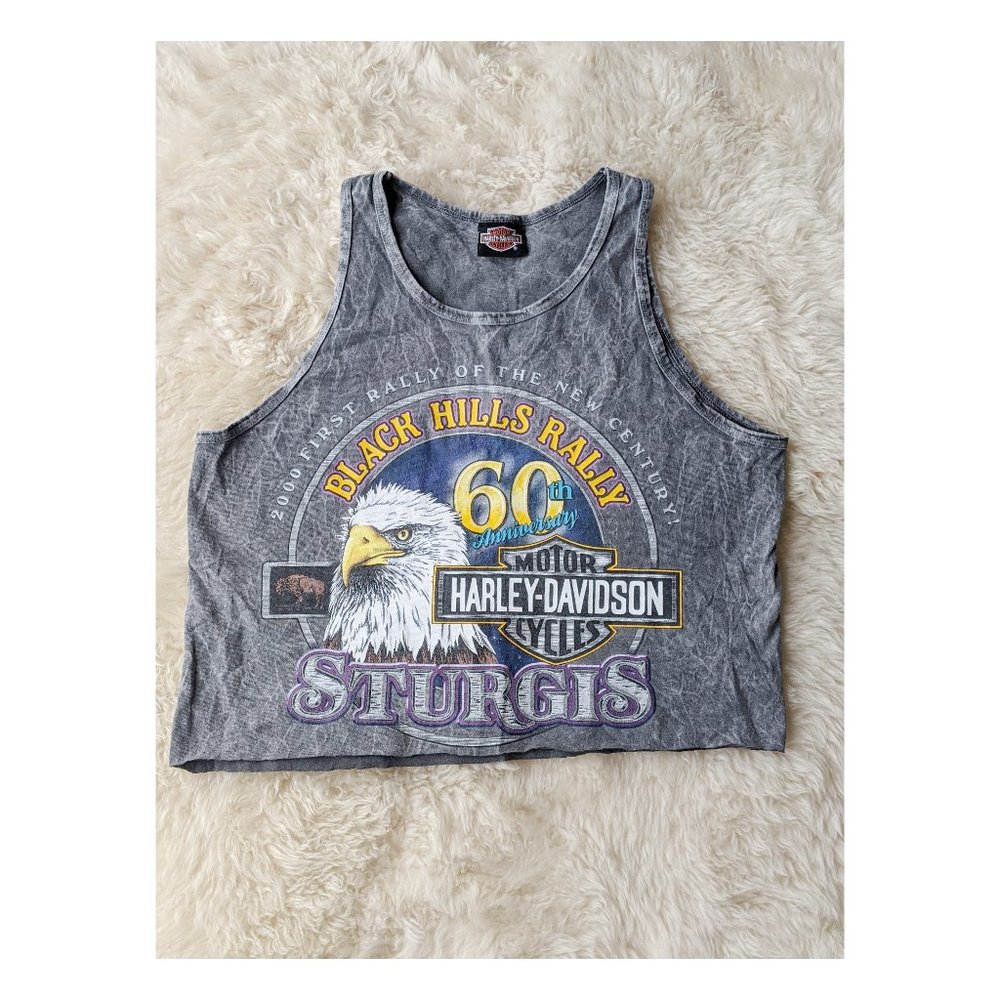 Vintage Harley Davidson 60th Anniversary Sturgis